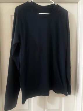 lululemon athletica Long-Sleeve Crew in Navy